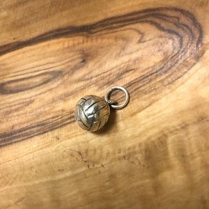 Sterling Silver Volleyball Charm